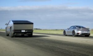 Cybertruck vs Luxury SUVs Drag Race Showdown